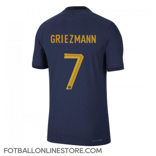 Billige Frankrike Antoine Griezmann #7 Hjemmetrøye VM 2022 Kortermet